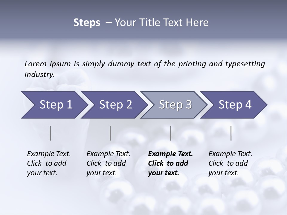 Grey Abstract Town PowerPoint Template