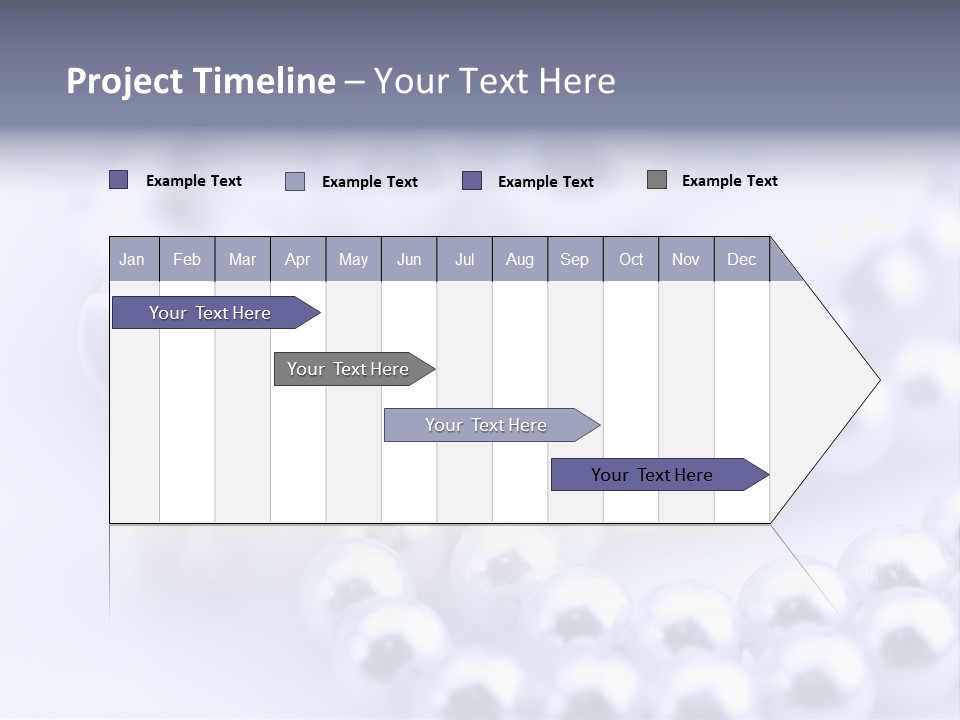 Grey Abstract Town PowerPoint Template