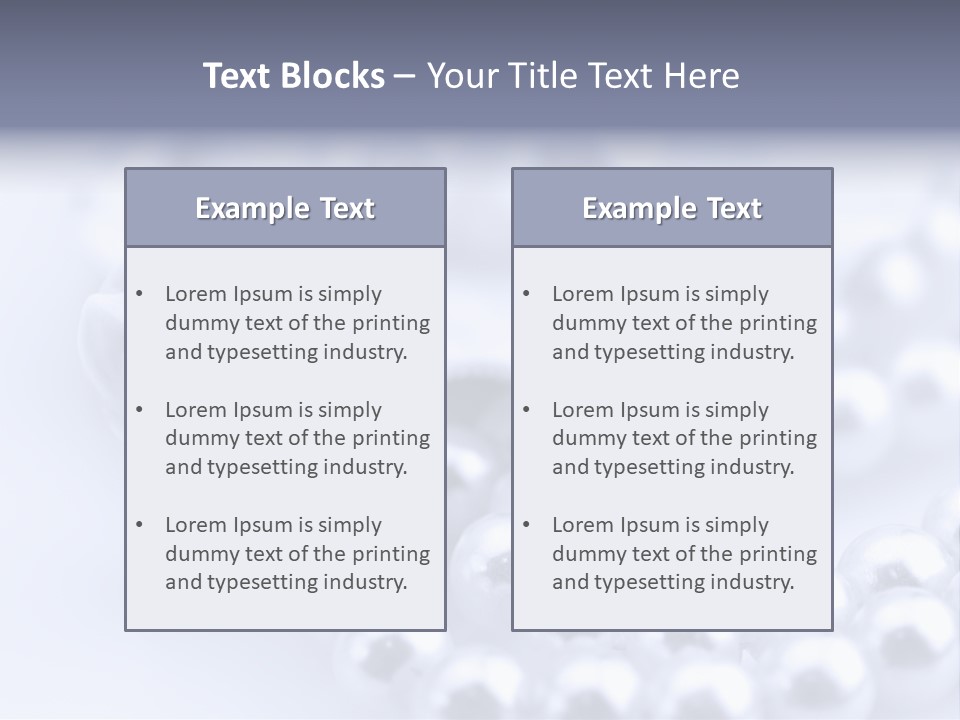 Grey Abstract Town PowerPoint Template