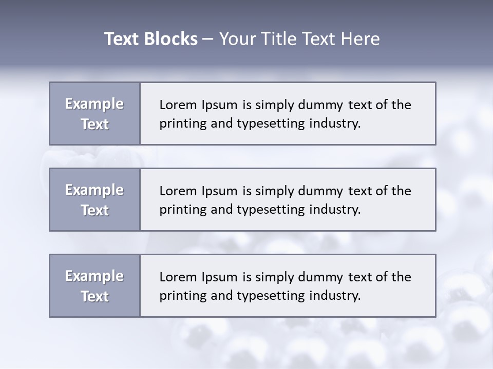 Grey Abstract Town PowerPoint Template