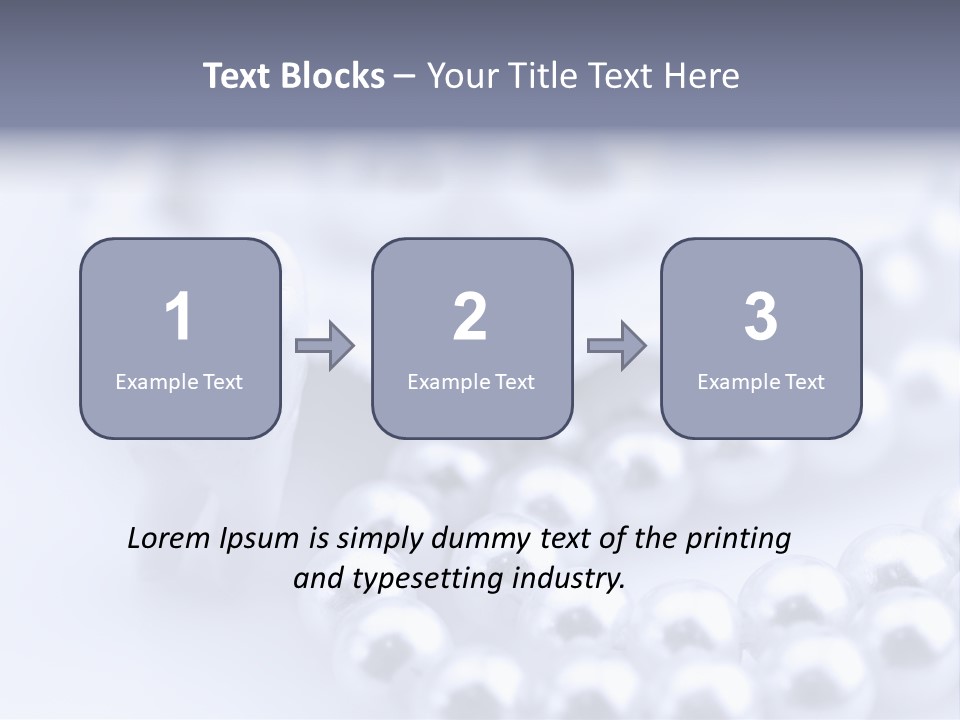 Grey Abstract Town PowerPoint Template