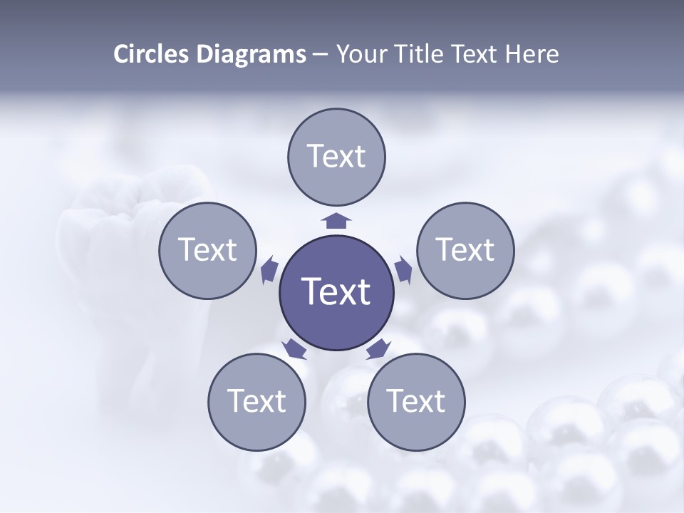 Grey Abstract Town PowerPoint Template