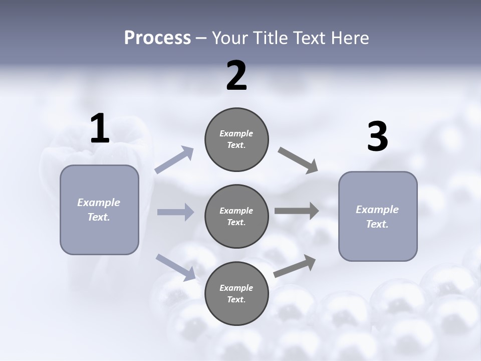 Grey Abstract Town PowerPoint Template