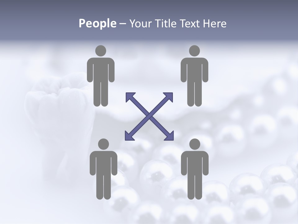 Grey Abstract Town PowerPoint Template