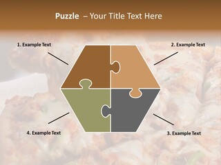 Town Illustration Black PowerPoint Template