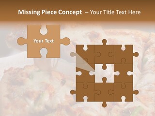 Town Illustration Black PowerPoint Template