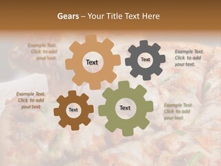 Town Illustration Black PowerPoint Template