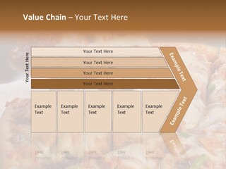 Town Illustration Black PowerPoint Template