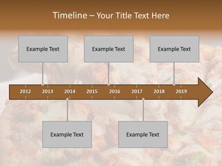 Town Illustration Black PowerPoint Template