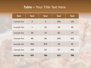 Town Illustration Black PowerPoint Template