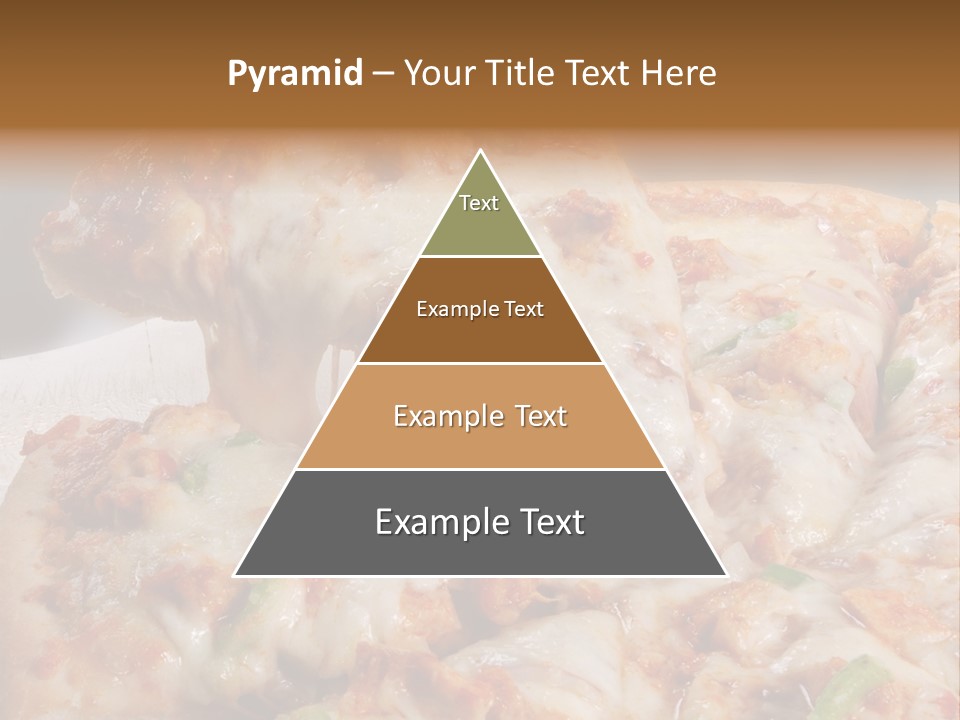 Town Illustration Black PowerPoint Template