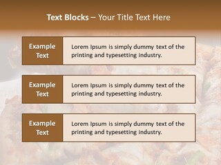 Town Illustration Black PowerPoint Template