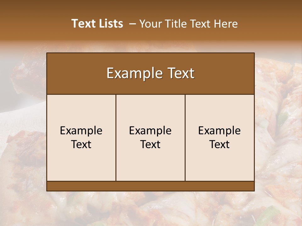 Town Illustration Black PowerPoint Template