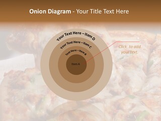 Town Illustration Black PowerPoint Template