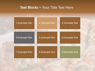 Town Illustration Black PowerPoint Template