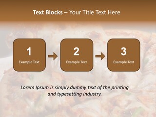 Town Illustration Black PowerPoint Template