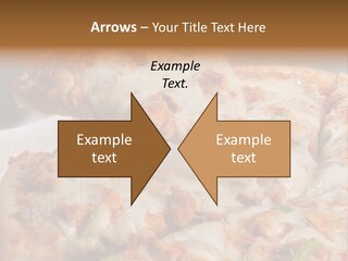 Town Illustration Black PowerPoint Template