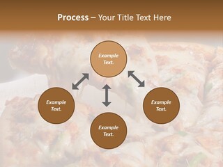 Town Illustration Black PowerPoint Template