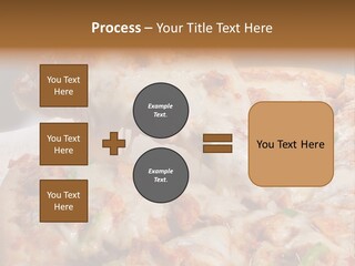 Town Illustration Black PowerPoint Template
