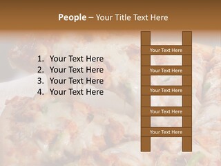 Town Illustration Black PowerPoint Template