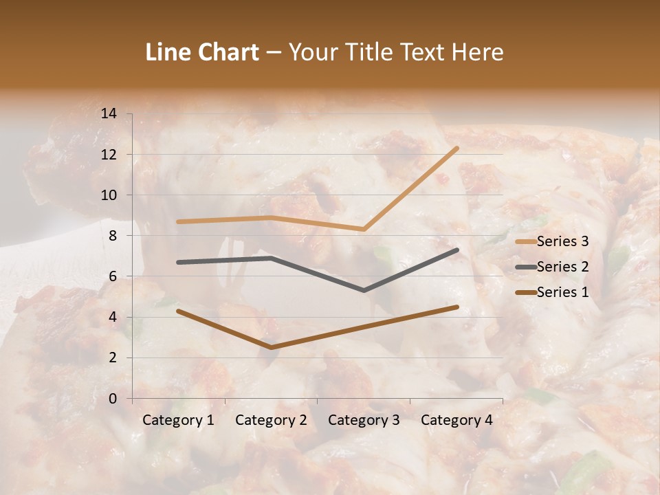 Town Illustration Black PowerPoint Template