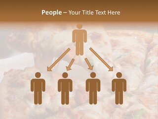 Town Illustration Black PowerPoint Template