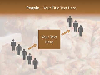 Town Illustration Black PowerPoint Template