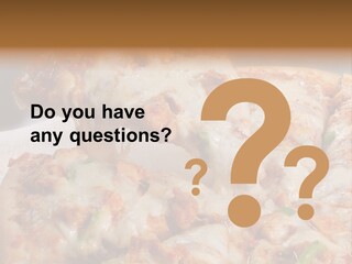 Town Illustration Black PowerPoint Template