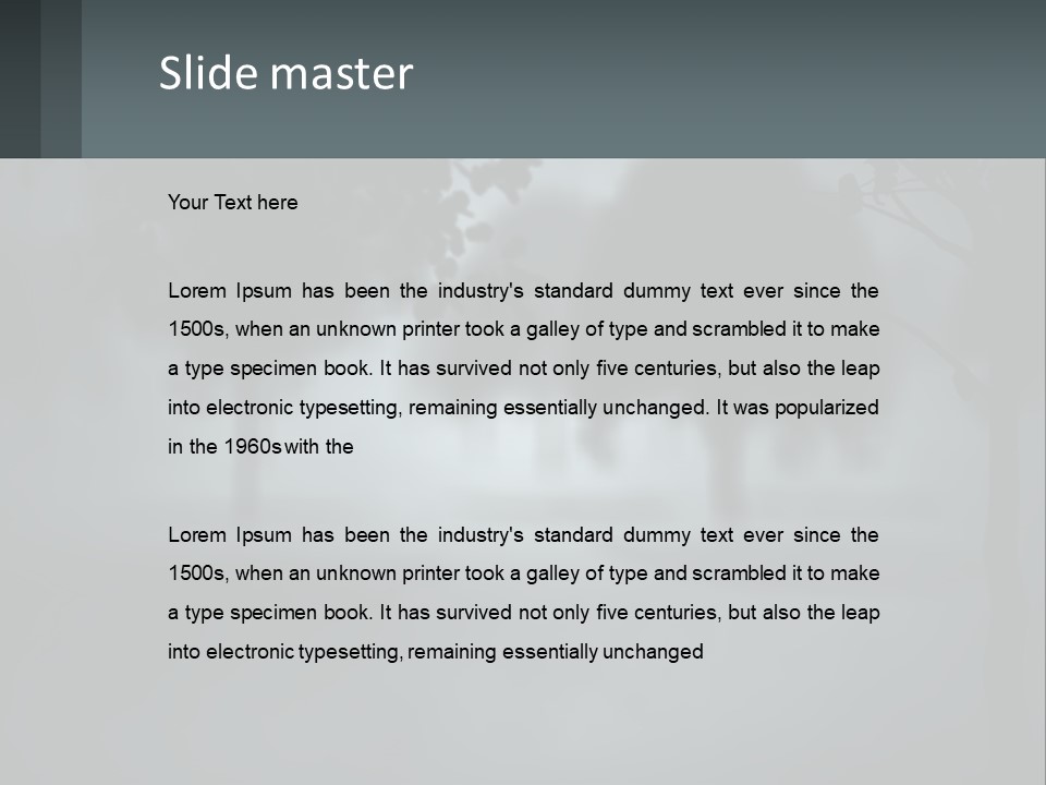 Abstract Planet High PowerPoint Template