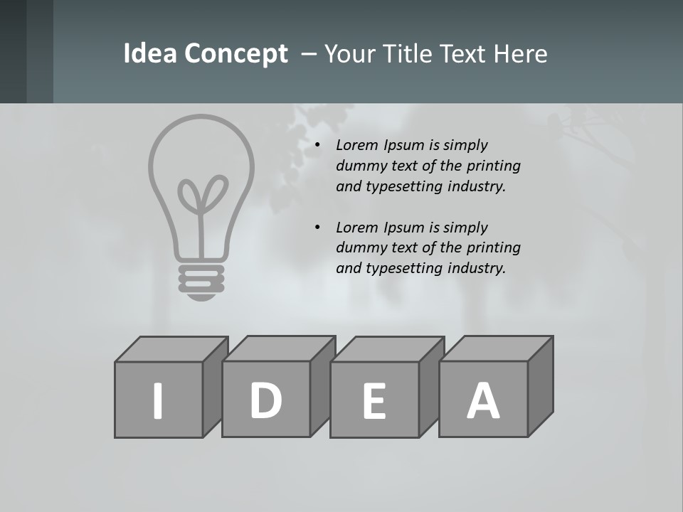 Abstract Planet High PowerPoint Template