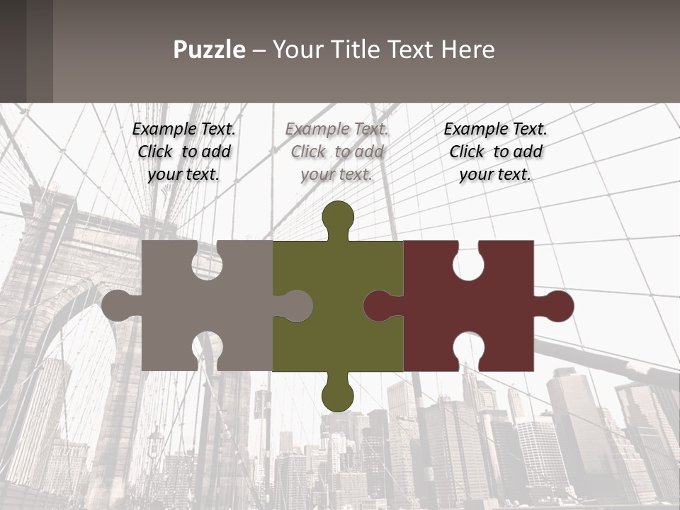 City Environment Urban PowerPoint Template