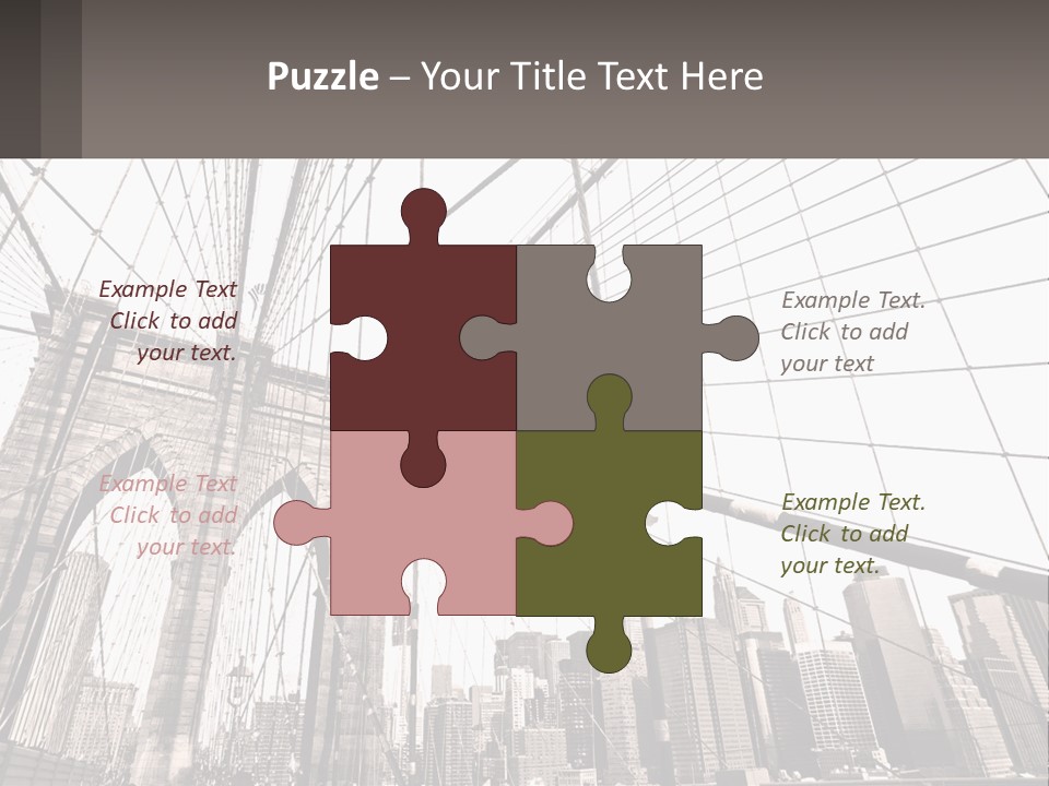 City Environment Urban PowerPoint Template