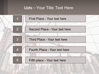 City Environment Urban PowerPoint Template