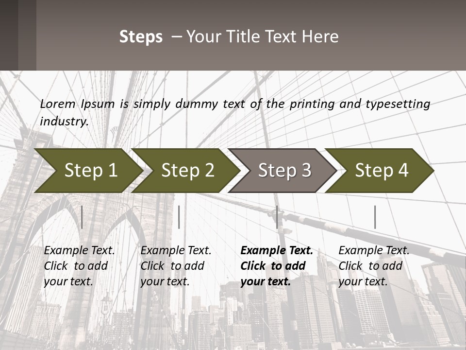 City Environment Urban PowerPoint Template
