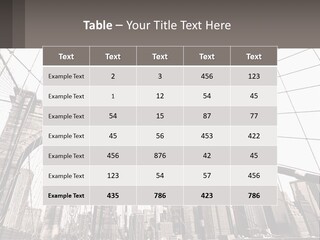 City Environment Urban PowerPoint Template