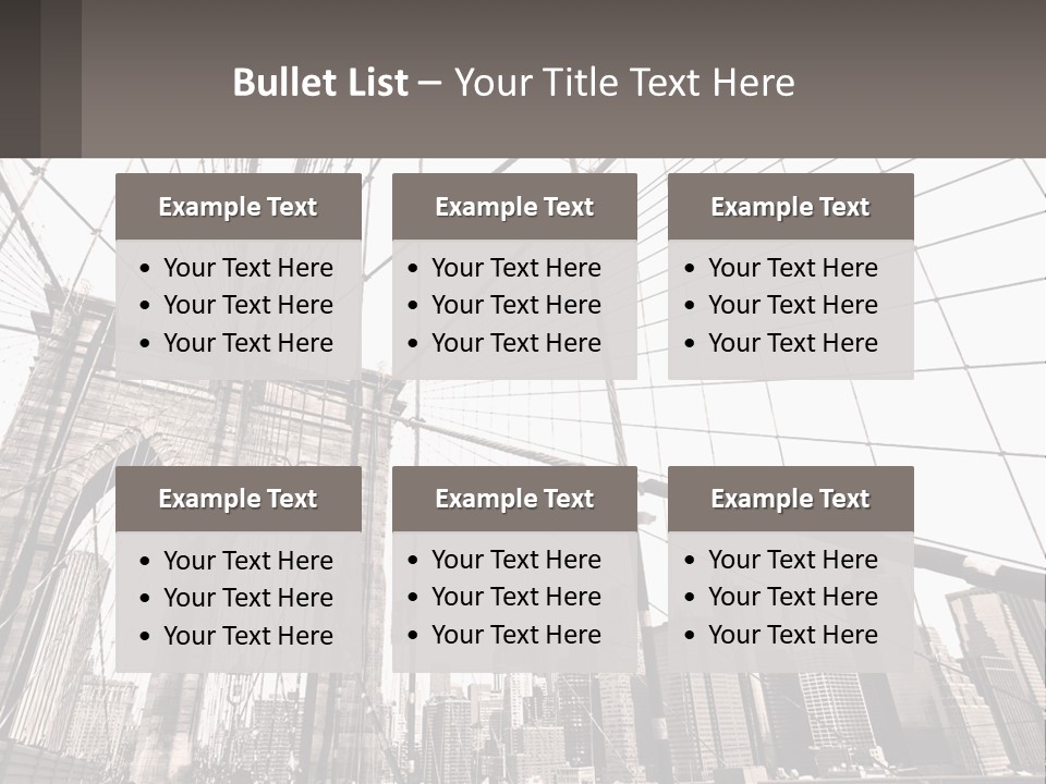 City Environment Urban PowerPoint Template