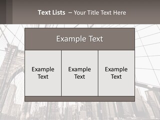 City Environment Urban PowerPoint Template