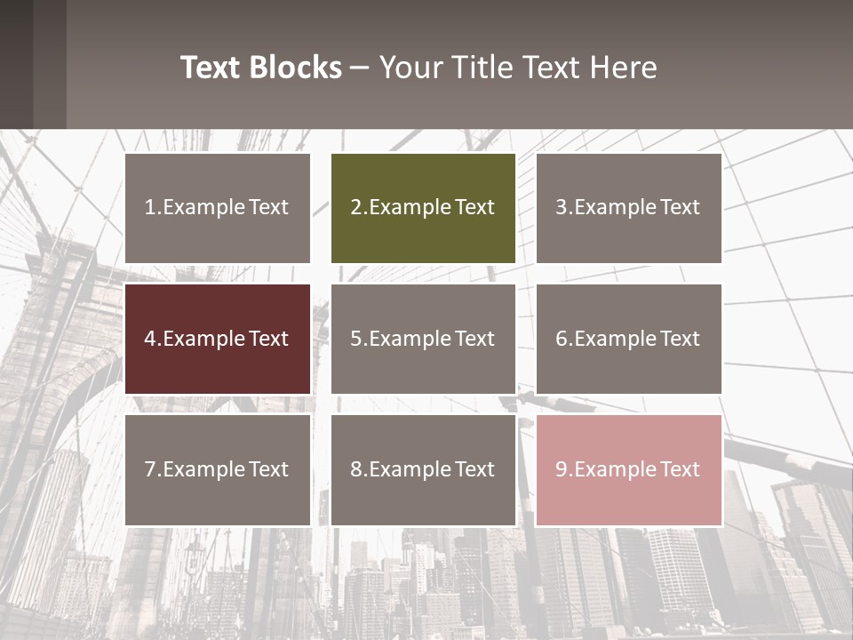 City Environment Urban PowerPoint Template