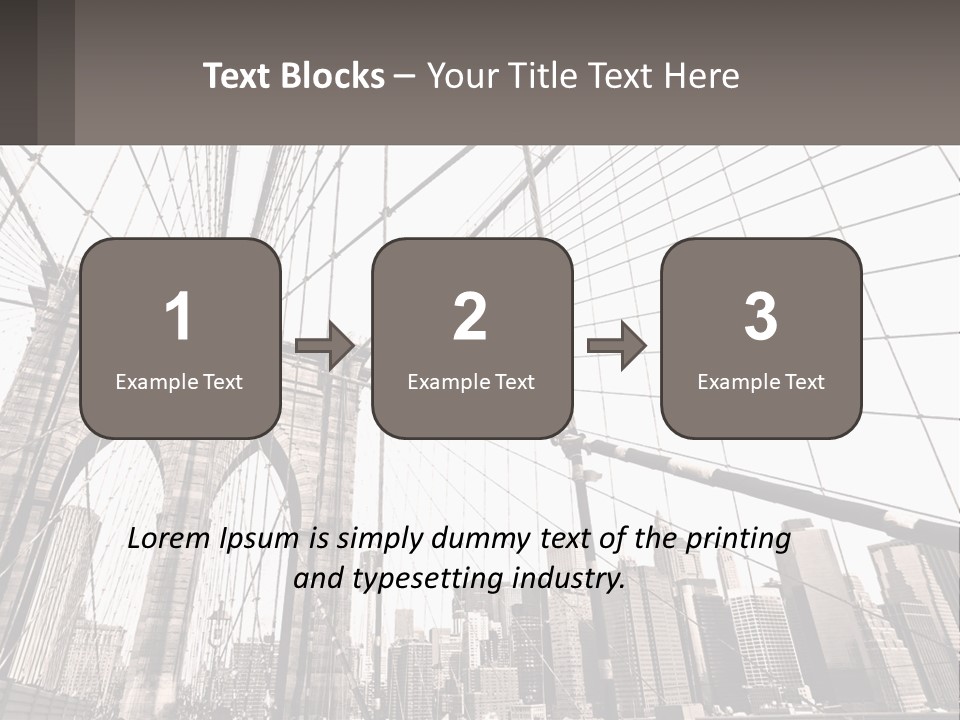 City Environment Urban PowerPoint Template