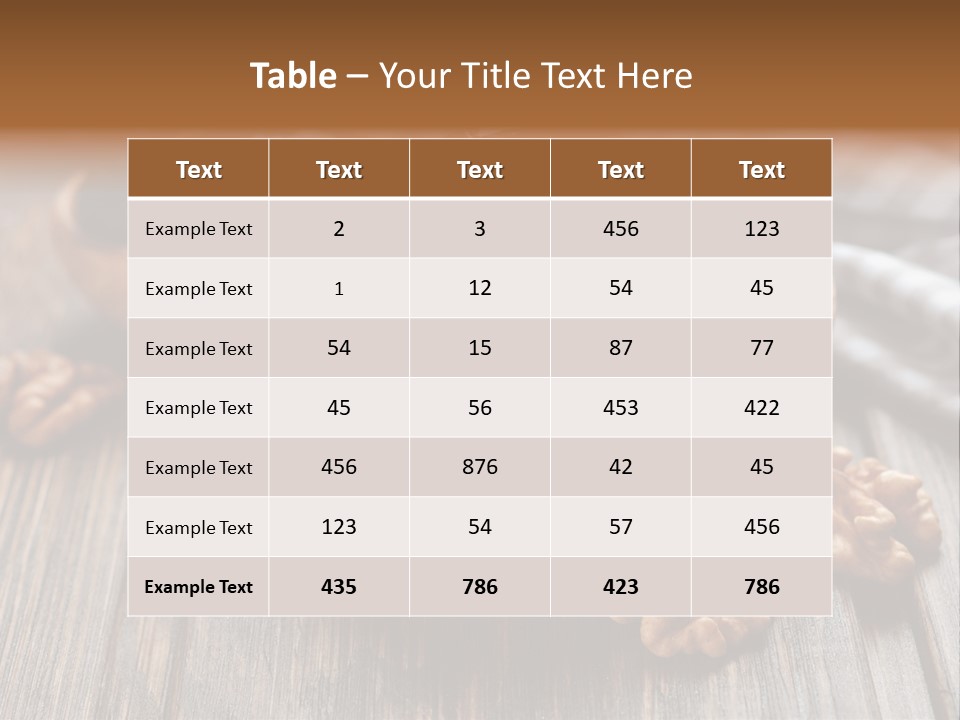 Modern Big Tall PowerPoint Template