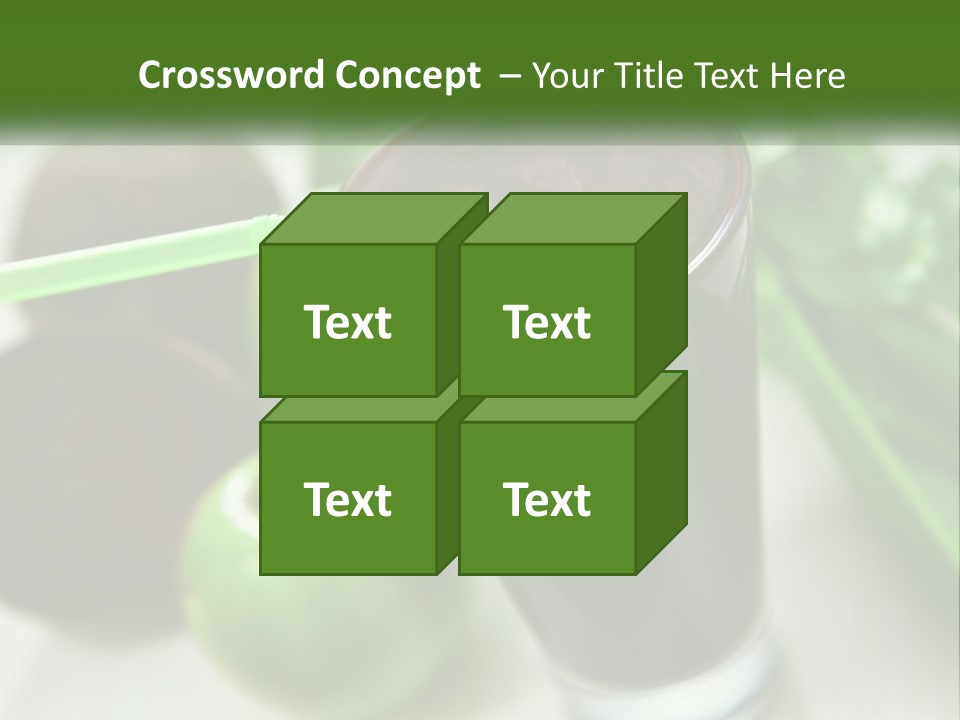 View Render Square PowerPoint Template