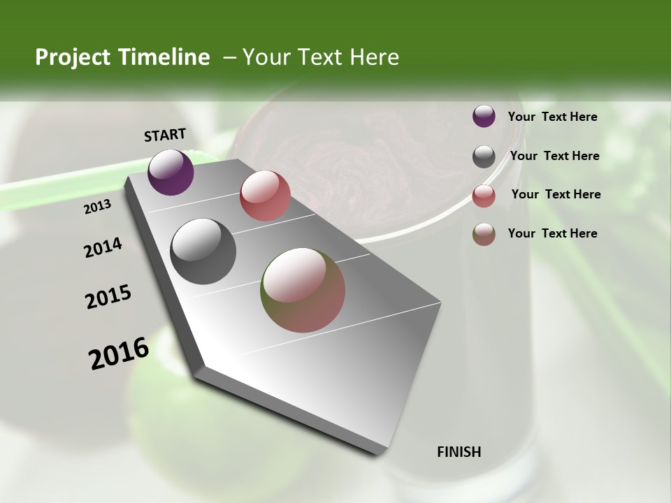 View Render Square PowerPoint Template