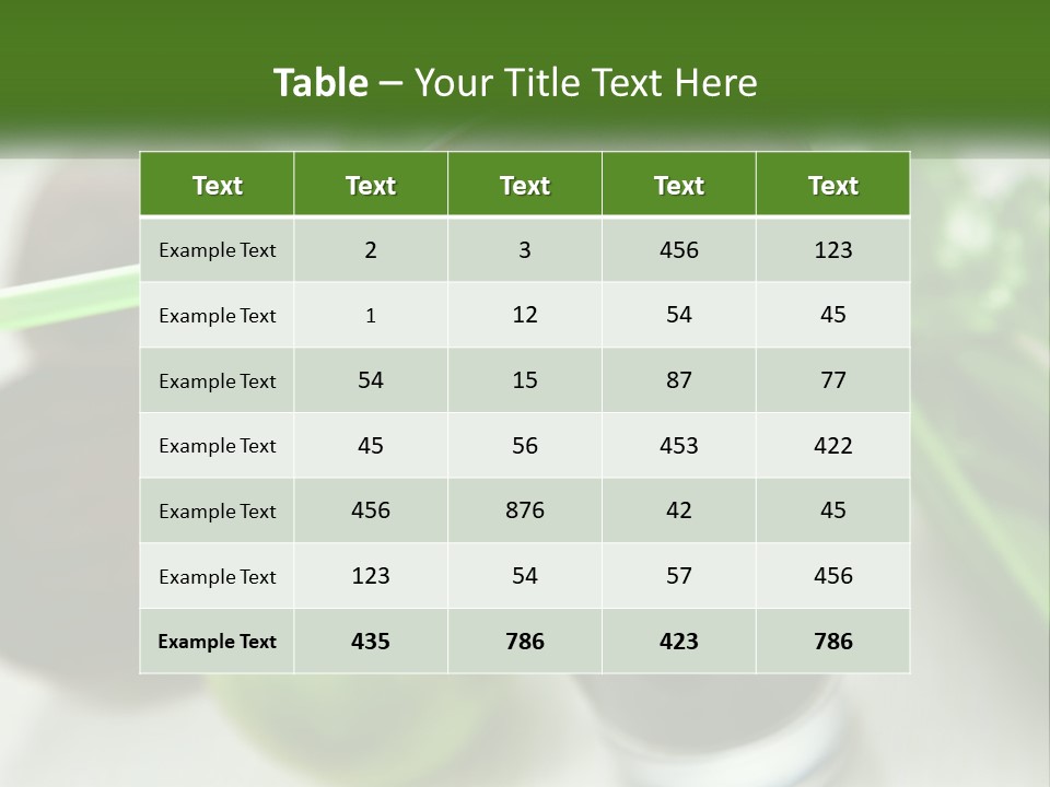 View Render Square PowerPoint Template
