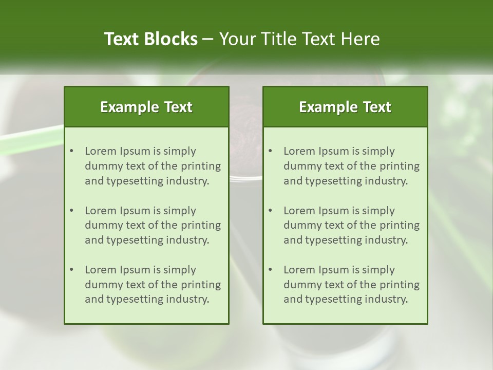 View Render Square PowerPoint Template