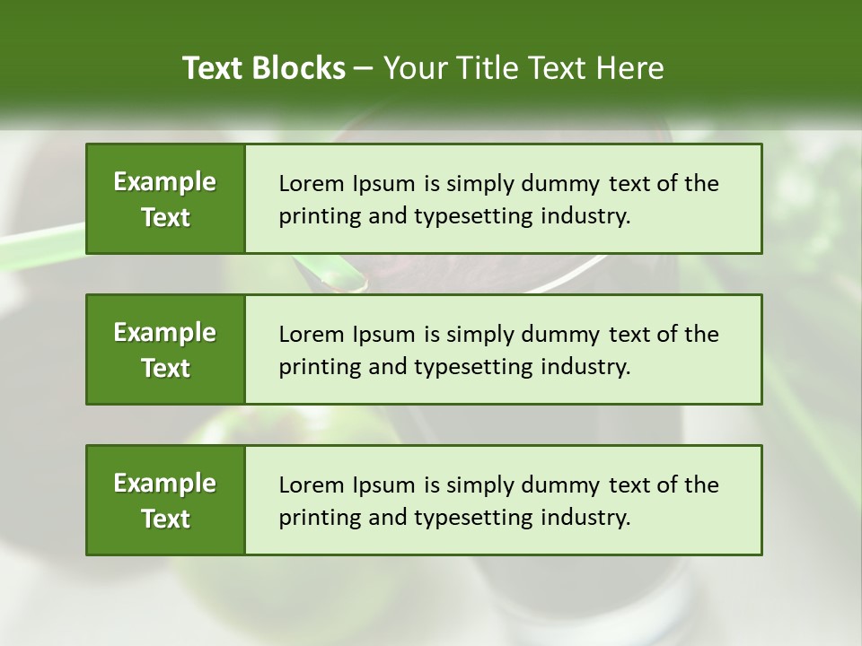 View Render Square PowerPoint Template