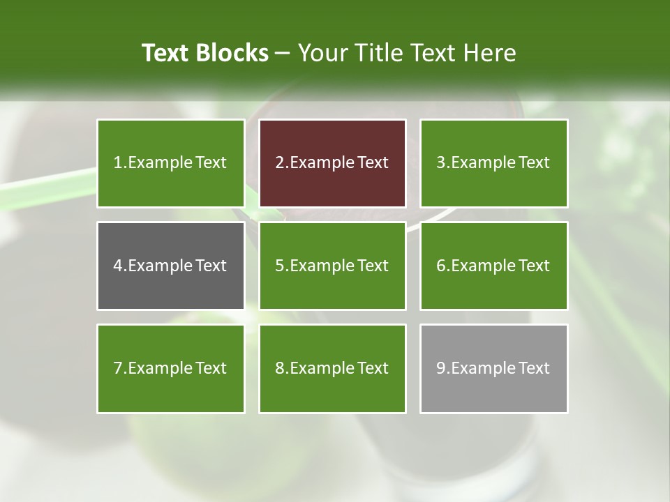 View Render Square PowerPoint Template