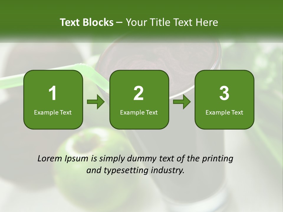 View Render Square PowerPoint Template