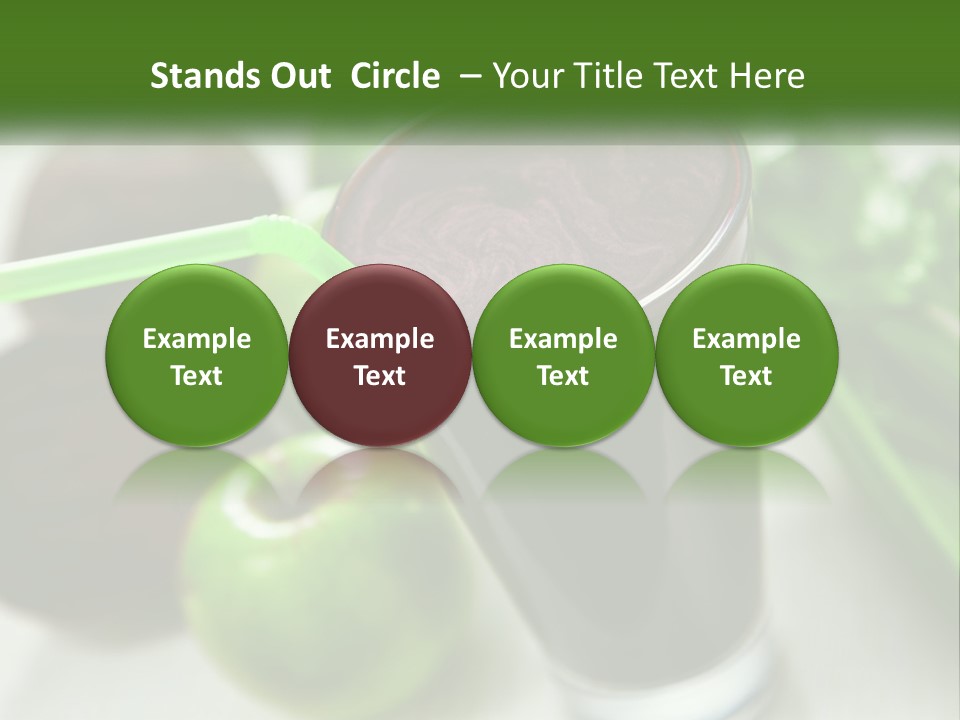 View Render Square PowerPoint Template