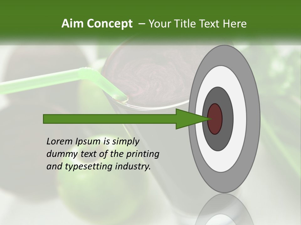 View Render Square PowerPoint Template