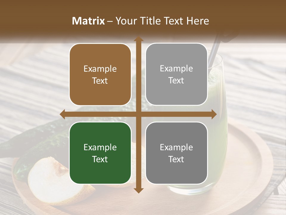 Urban Downtown Illustration PowerPoint Template